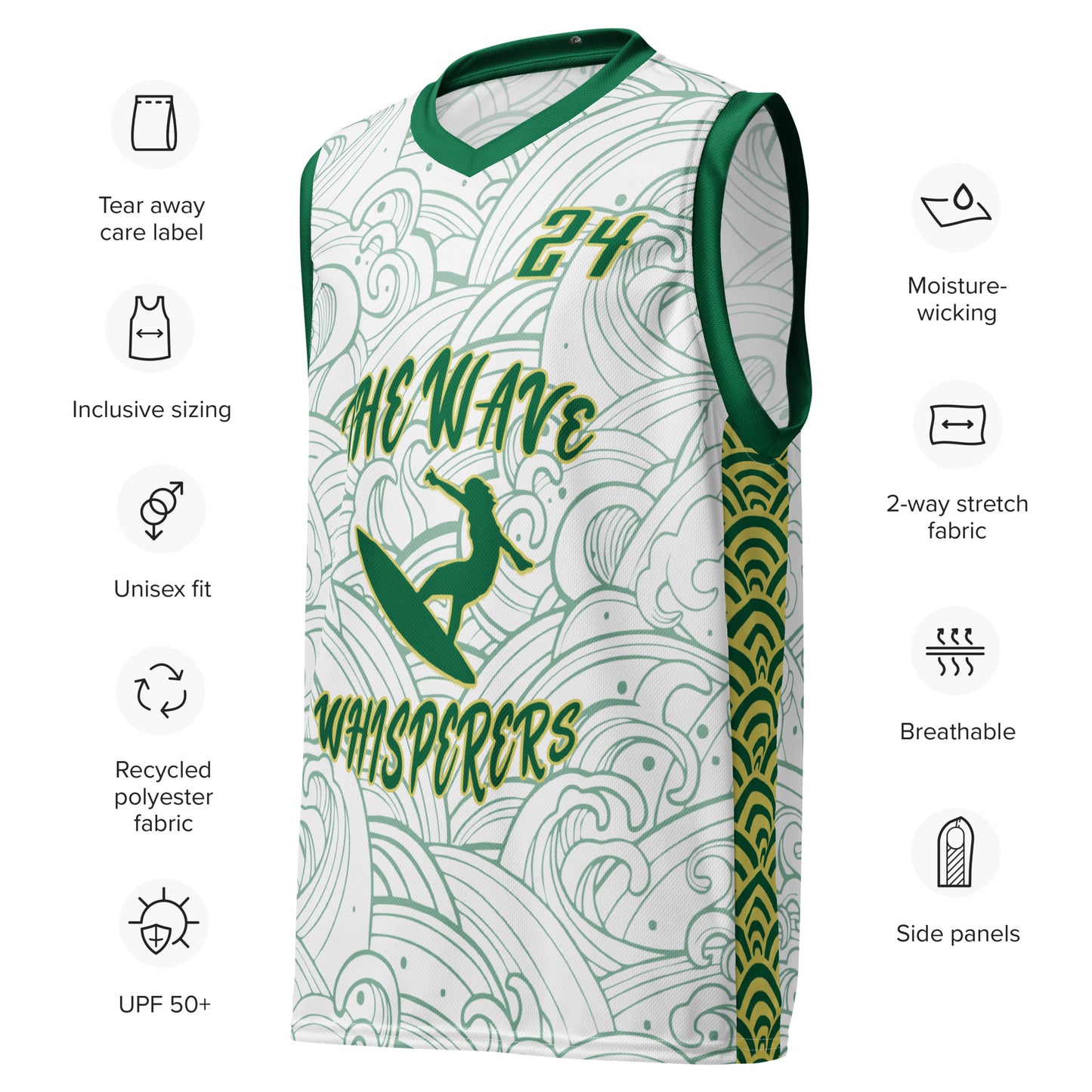 Eco-friendly Jerseys - The Wave Whisperers