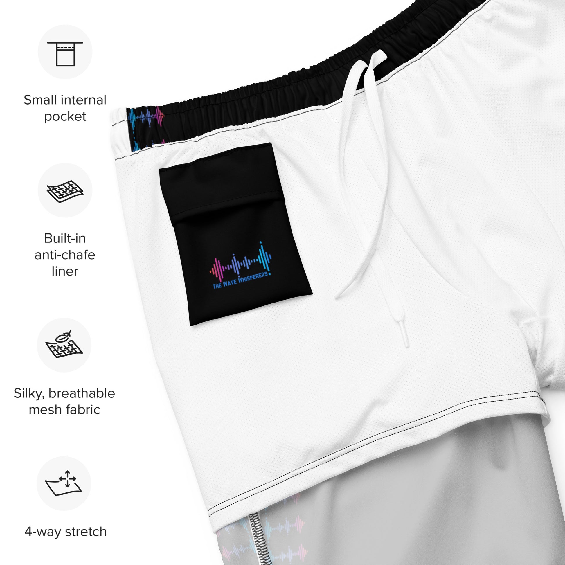 Shorts with UPF 50+ - The Wave Whisperers     