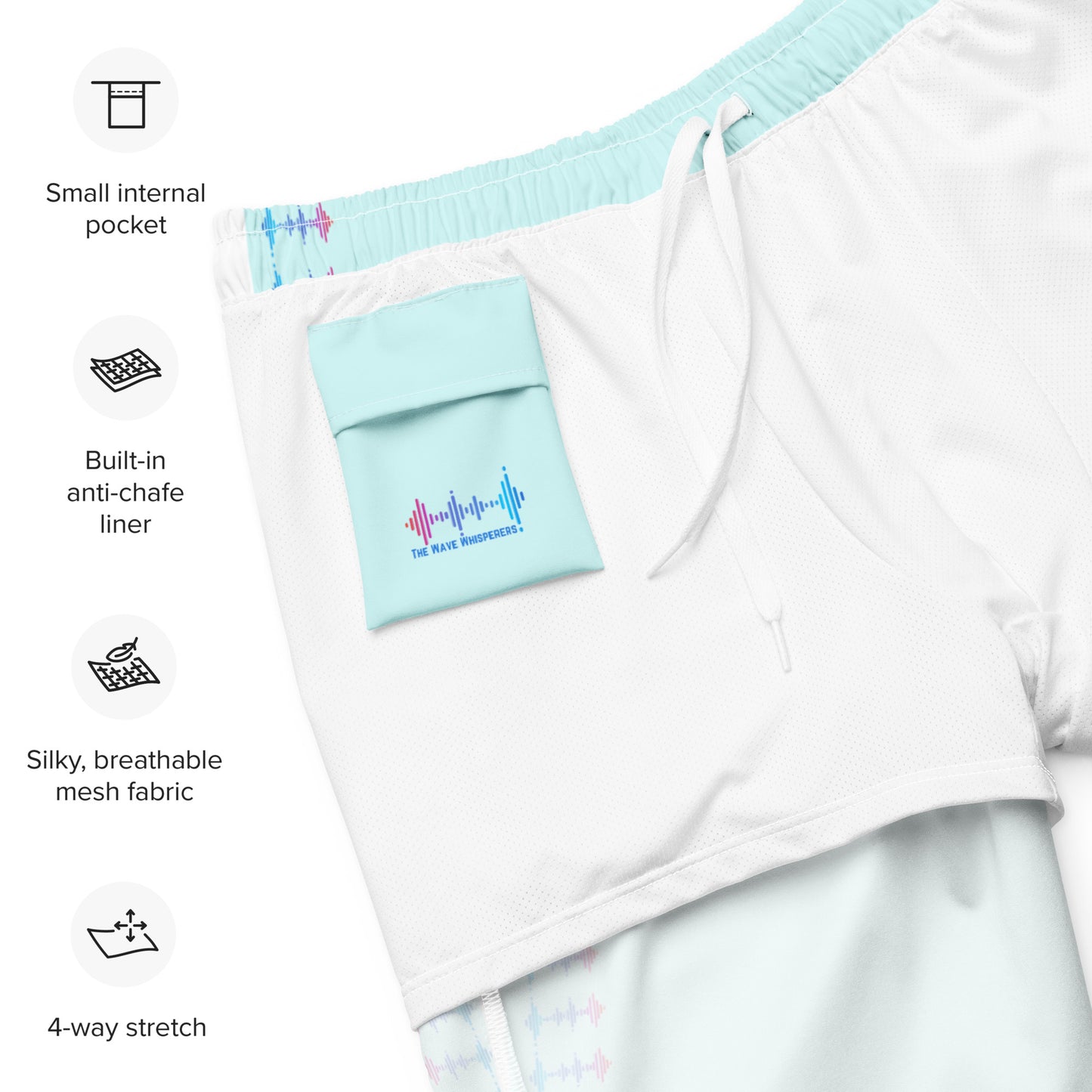Shorts with UPF 50+ - The Wave Whisperers     