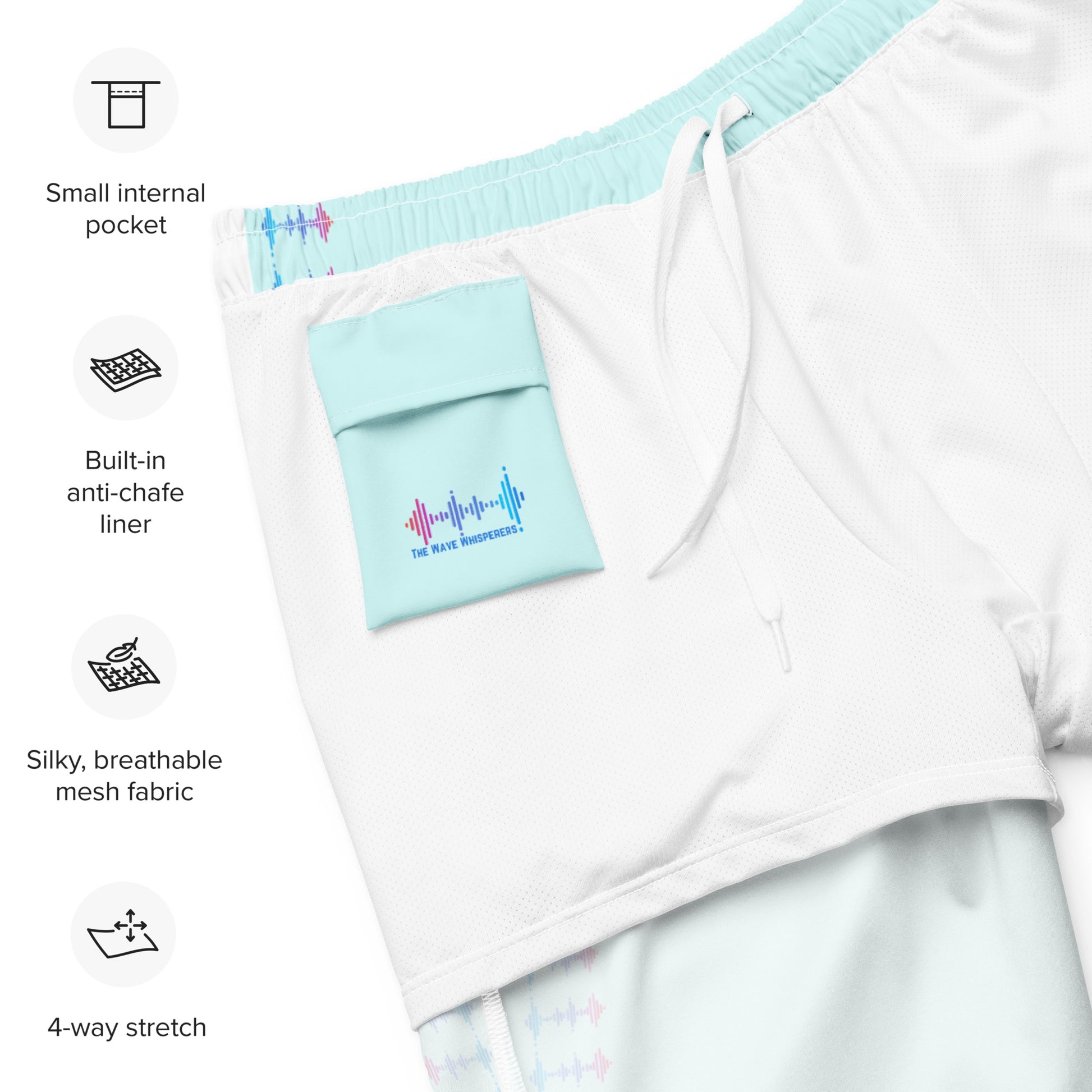 Shorts with UPF 50+ - The Wave Whisperers     