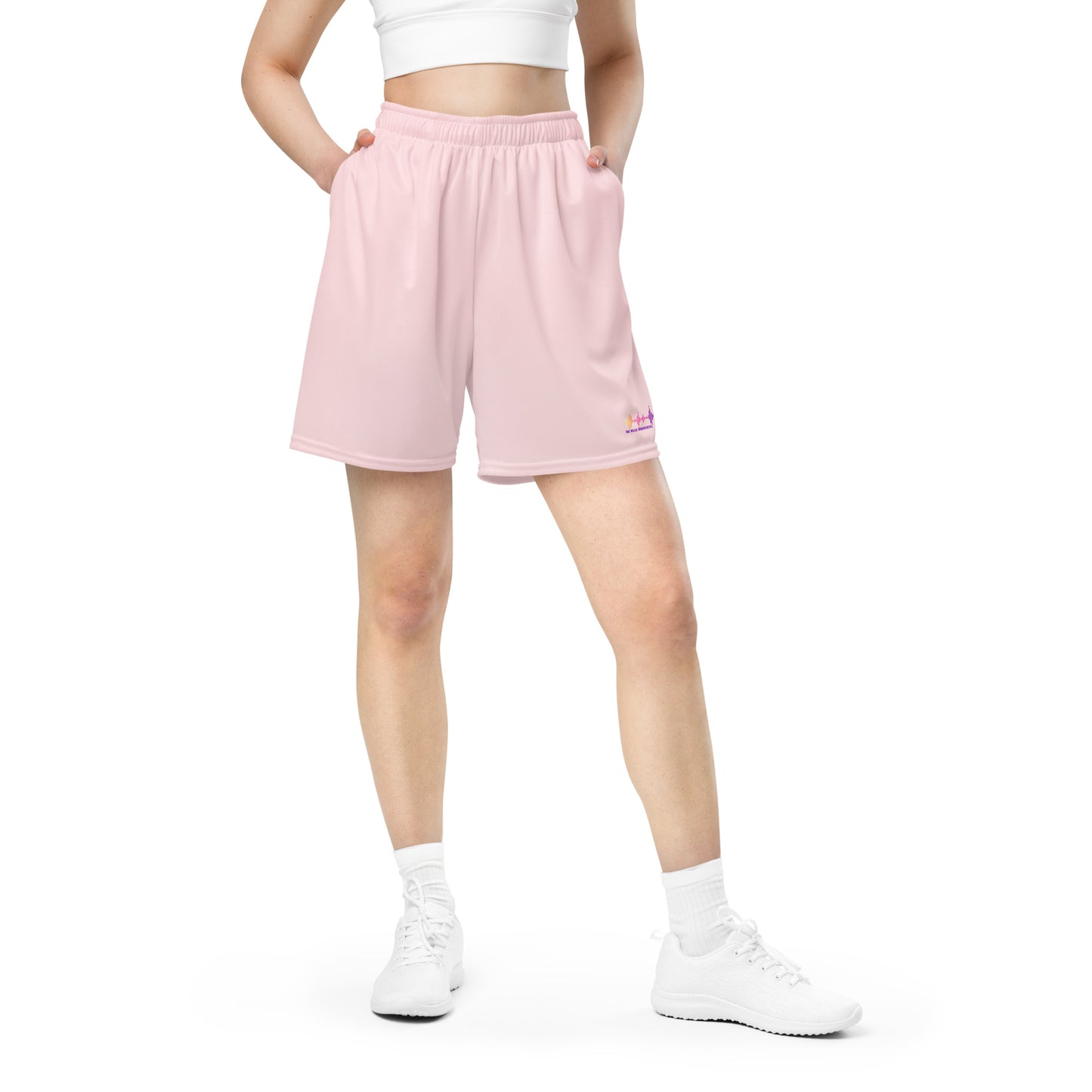 Unisex Mesh Sport Shorts - The Wave Whisperers     