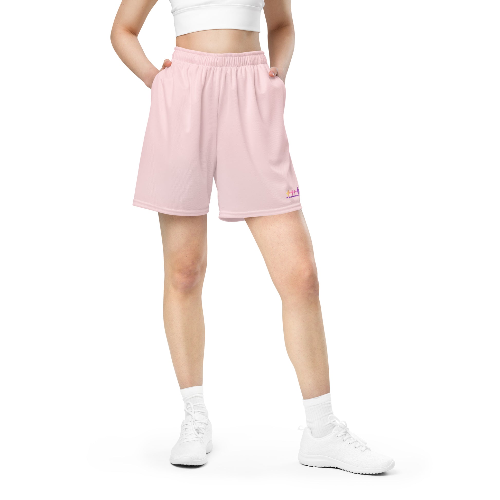 Unisex Mesh Sport Shorts - The Wave Whisperers     