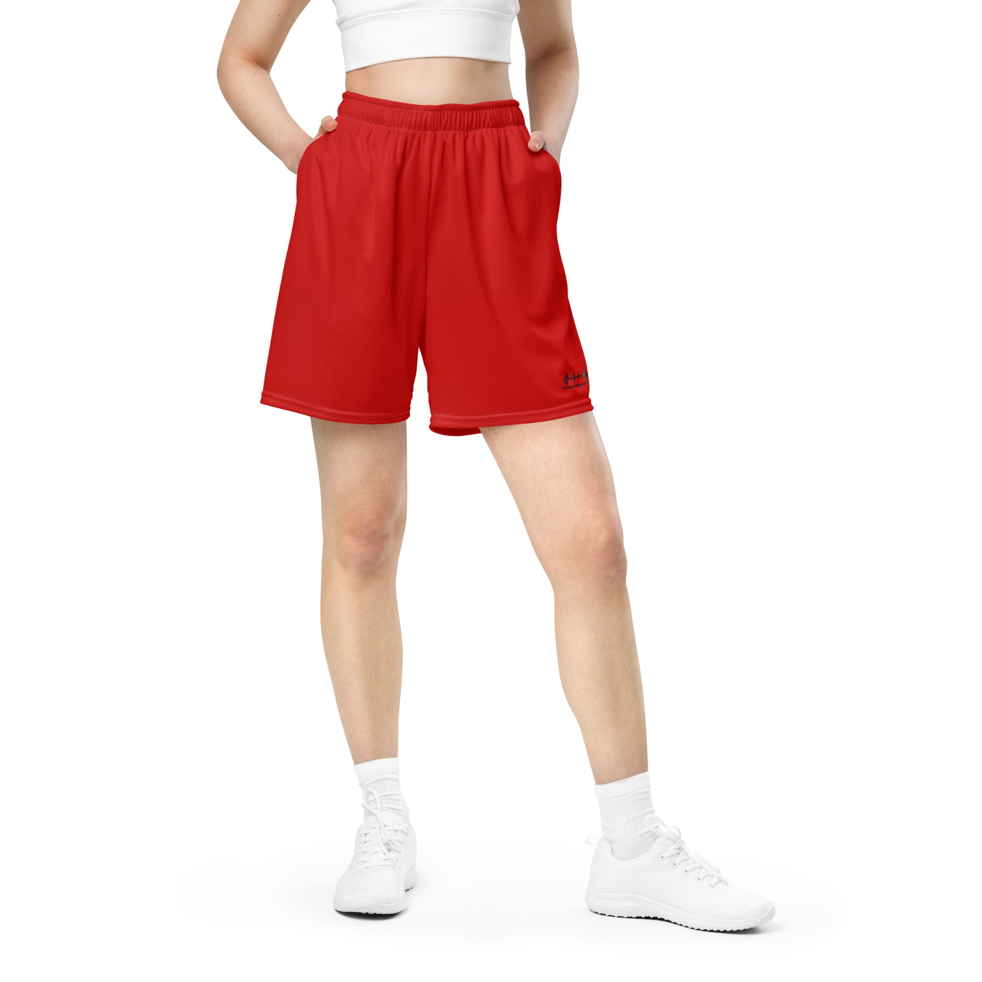 Unisex Mesh Sport Shorts - The Wave Whisperers     
