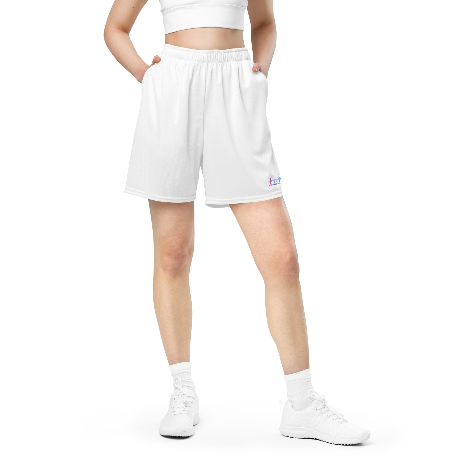 Unisex Mesh Sport Shorts - The Wave Whisperers     