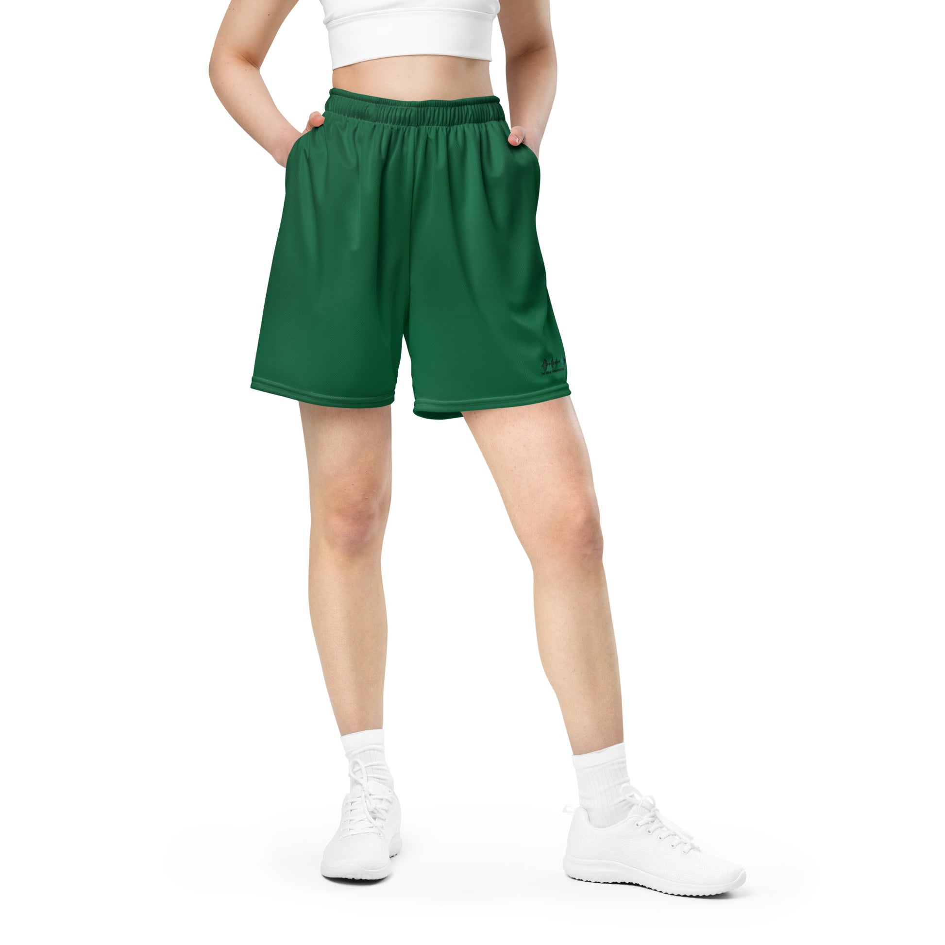 Mesh Unisex Shorts - The Wave Whisperers     