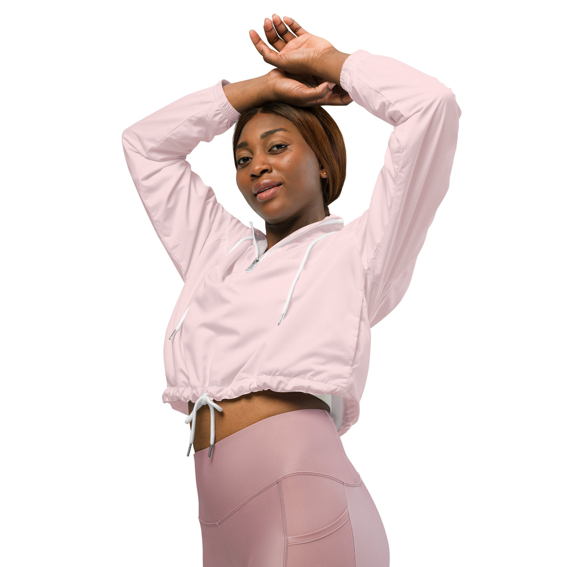 Cropped Windbreaker Jacket - The Wave Whisperers     