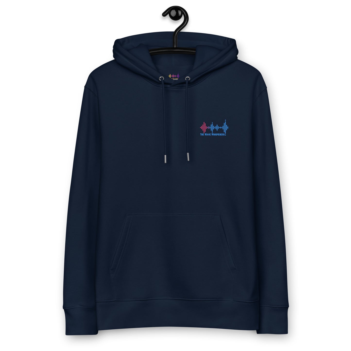 100% Organic Cotton Hoodies | Embroidered Logo - The Wave Whisperers     