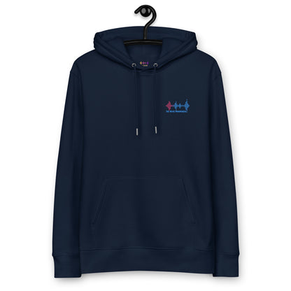100% Organic Cotton Hoodies | Embroidered Logo - The Wave Whisperers     