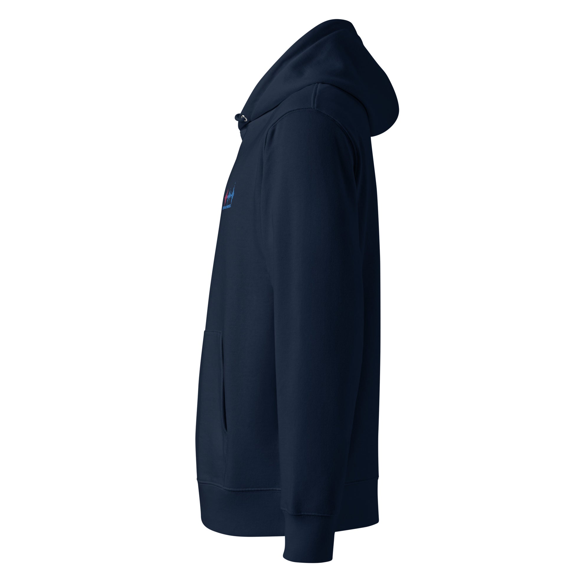 100% Organic Cotton Hoodies | Embroidered Logo - The Wave Whisperers     