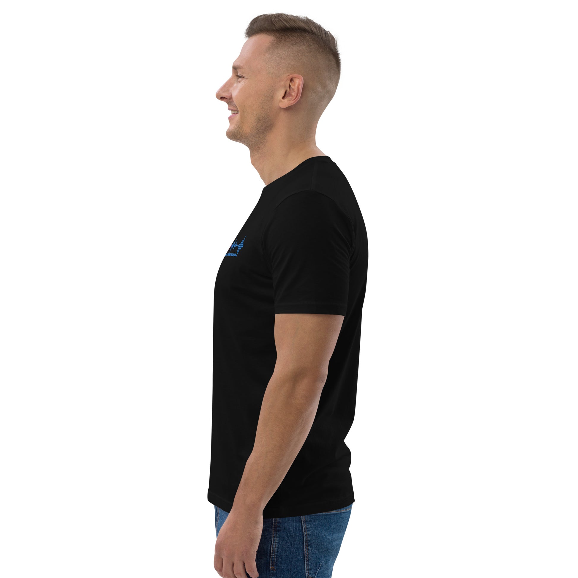 Unisex organic cotton t-shirt | Embroidered Logo - The Wave Whisperers     