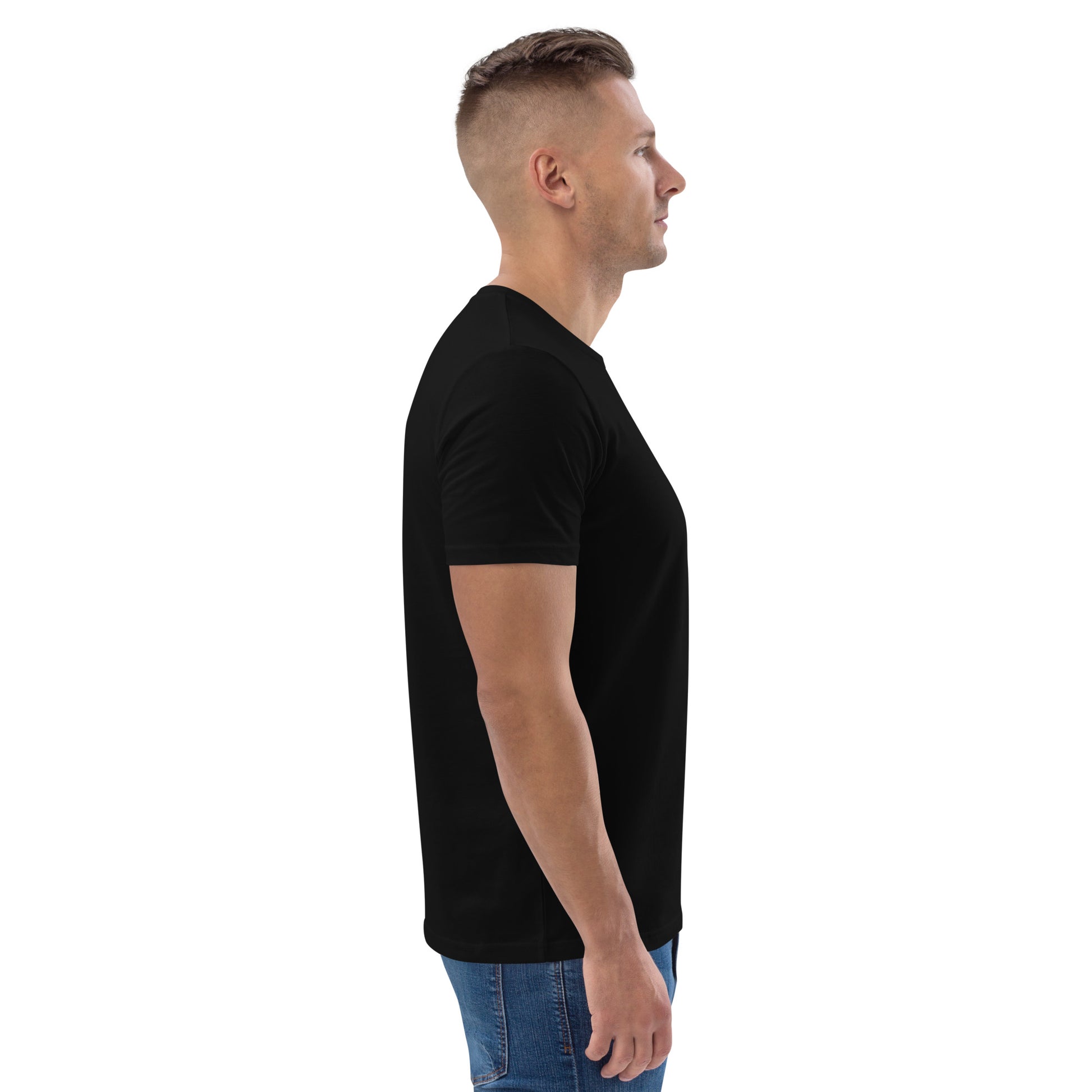 Unisex organic cotton t-shirt | Embroidered Logo - The Wave Whisperers     