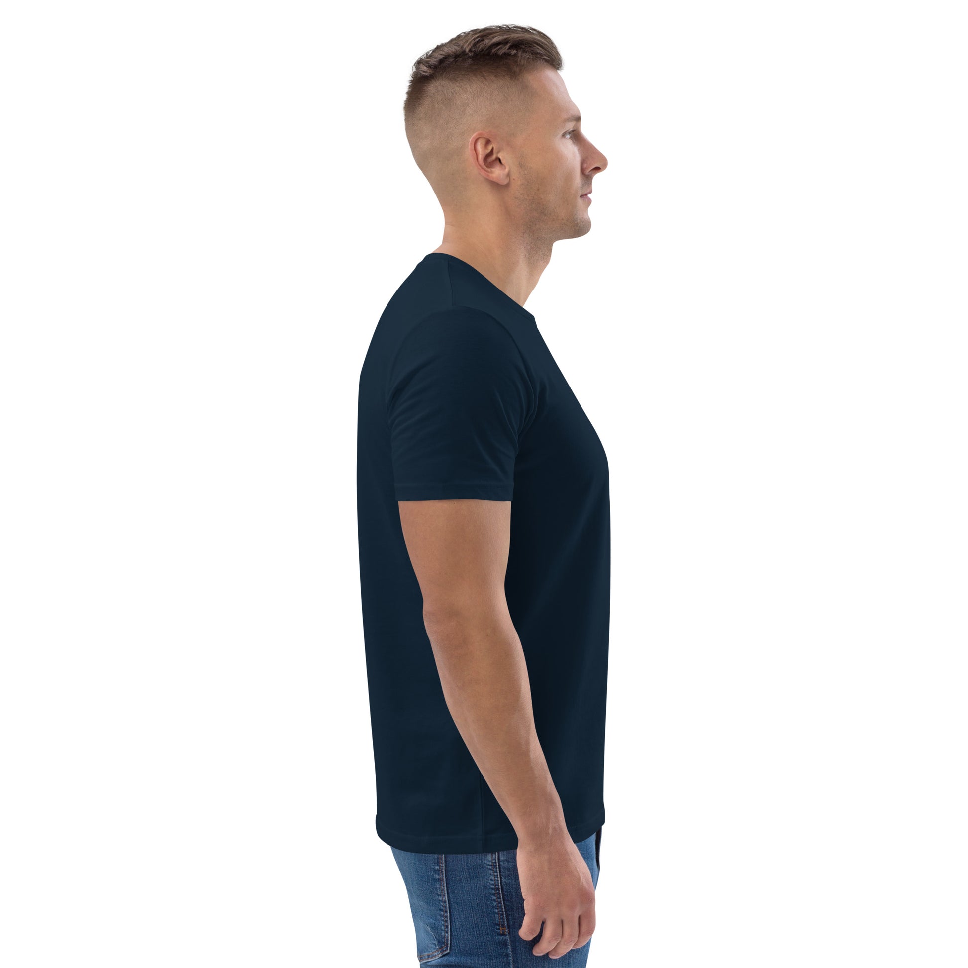 Unisex organic cotton t-shirt | Embroidered Logo - The Wave Whisperers     
