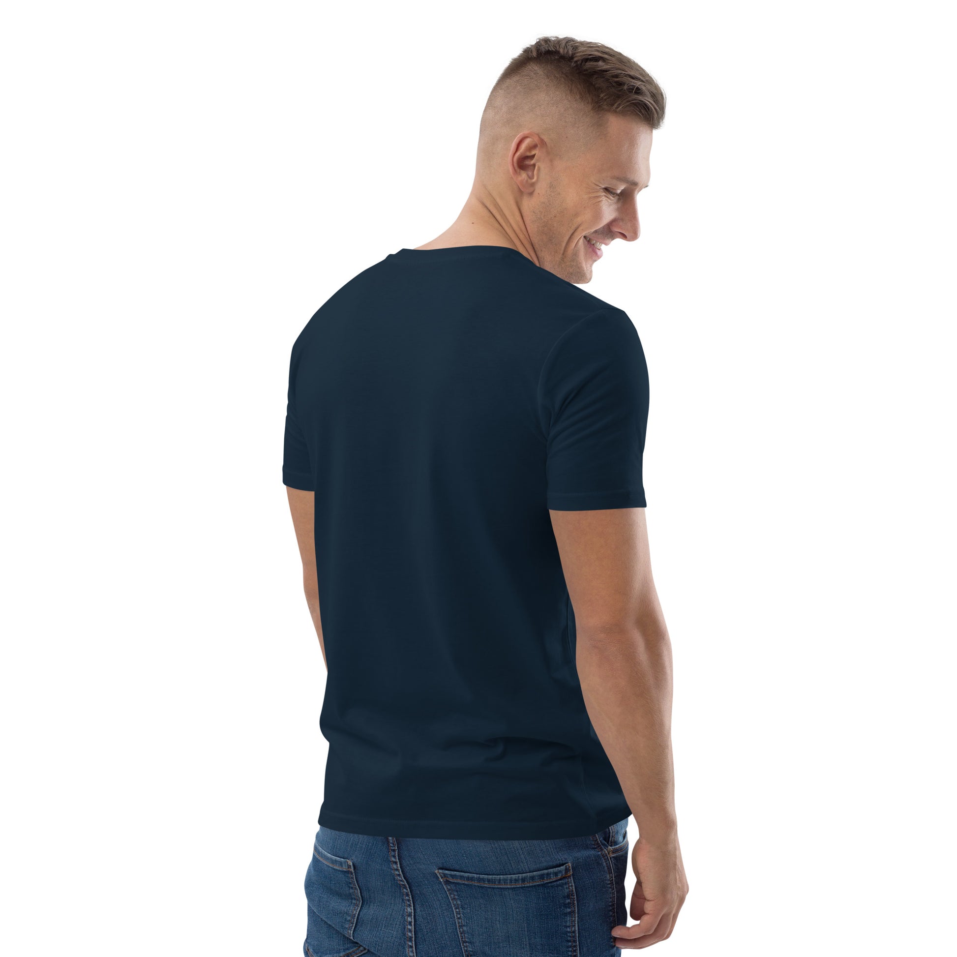 Unisex organic cotton t-shirt | Embroidered Logo - The Wave Whisperers     