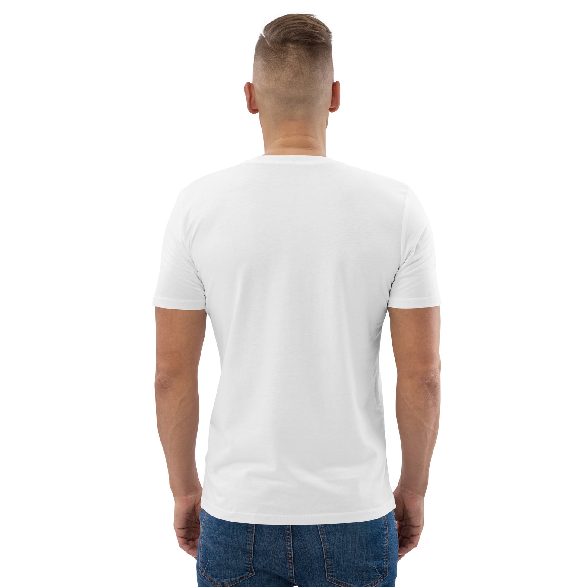 Unisex organic cotton t-shirt | Embroidered Logo - The Wave Whisperers     