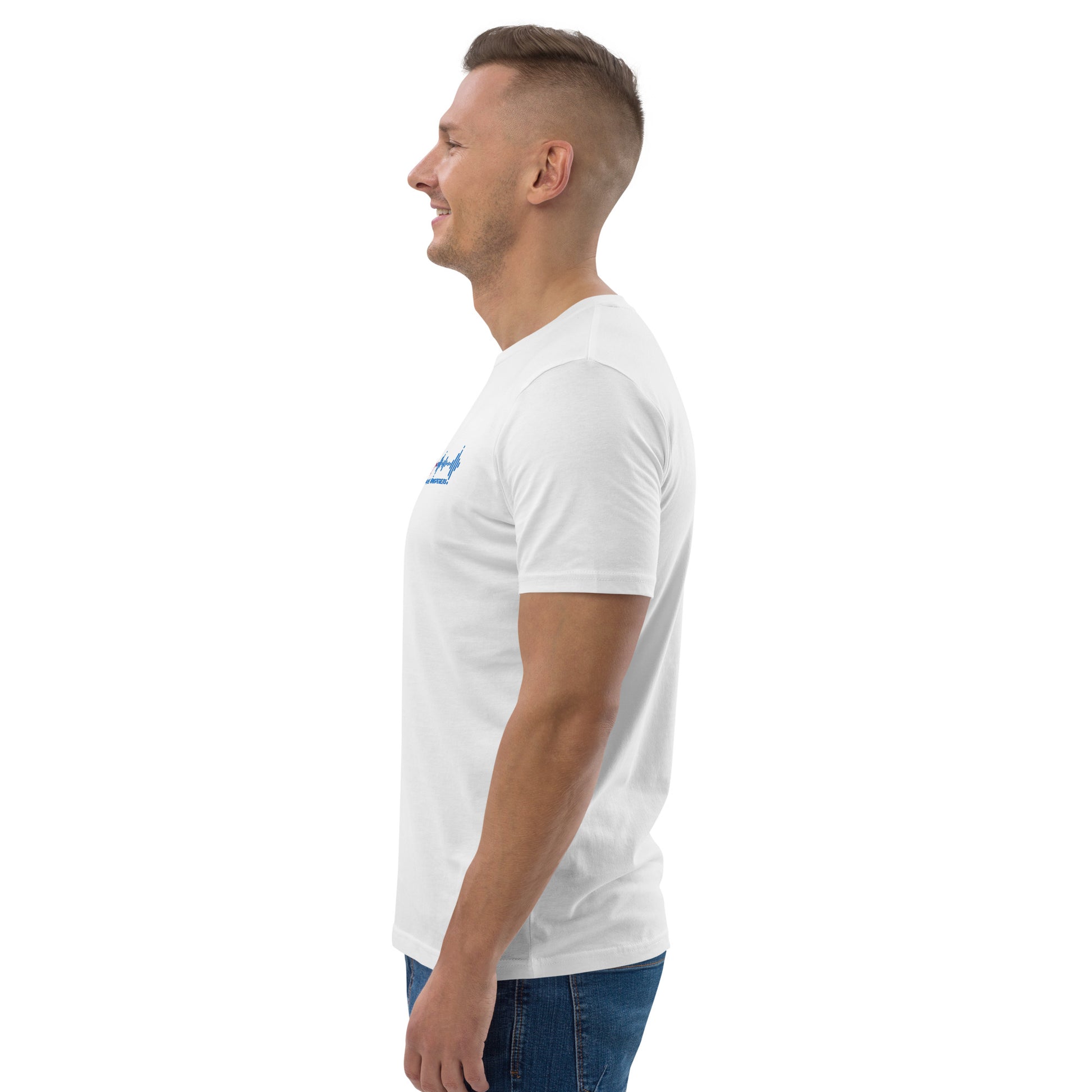 Unisex organic cotton t-shirt | Embroidered Logo - The Wave Whisperers     