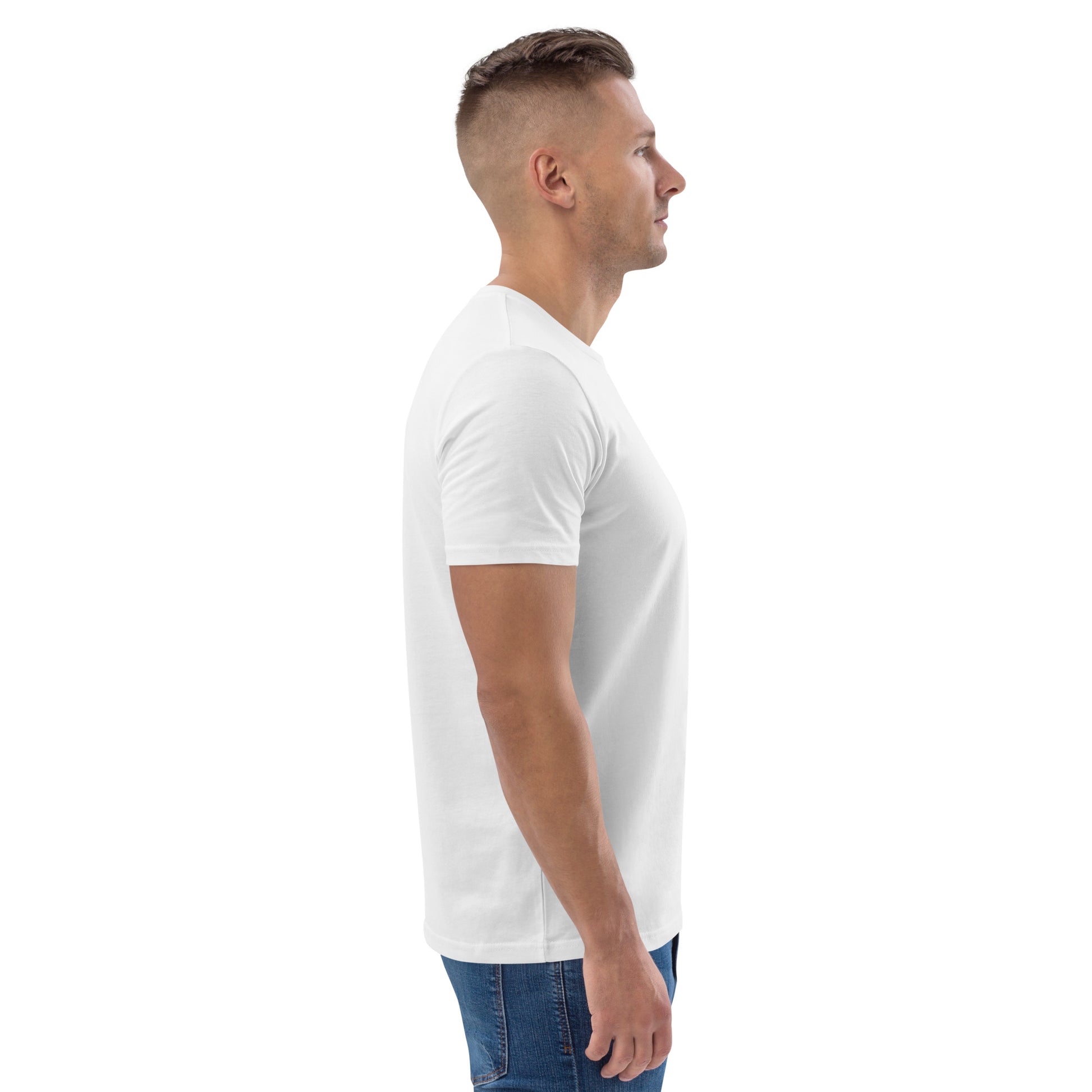 Unisex organic cotton t-shirt | Embroidered Logo - The Wave Whisperers     