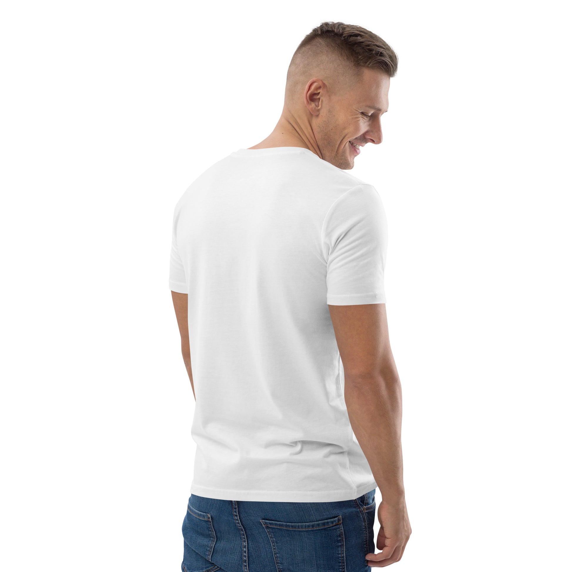 Unisex organic cotton t-shirt | Embroidered Logo - The Wave Whisperers     